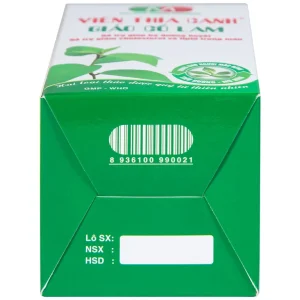 Viên thìa canh Giảo Cổ Lam Đại Đức Mạnh giúp hạ đường huyết, giảm cholesterol và lipid trong máu cao (60 viên)