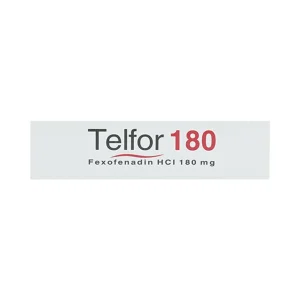 Thuốc Telfor 180 DHG điều trị triệu chứng của bệnh mày đay (2 vỉ x 10 viên)