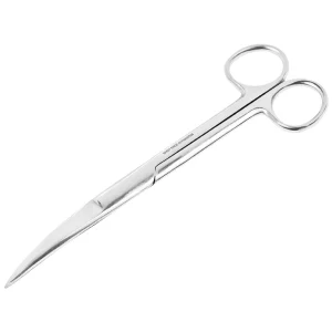 Kéo cong 2 đầu nhọn Electro Bismed dùng để thay băng cho bệnh nhân, cắt gòn (16cm)