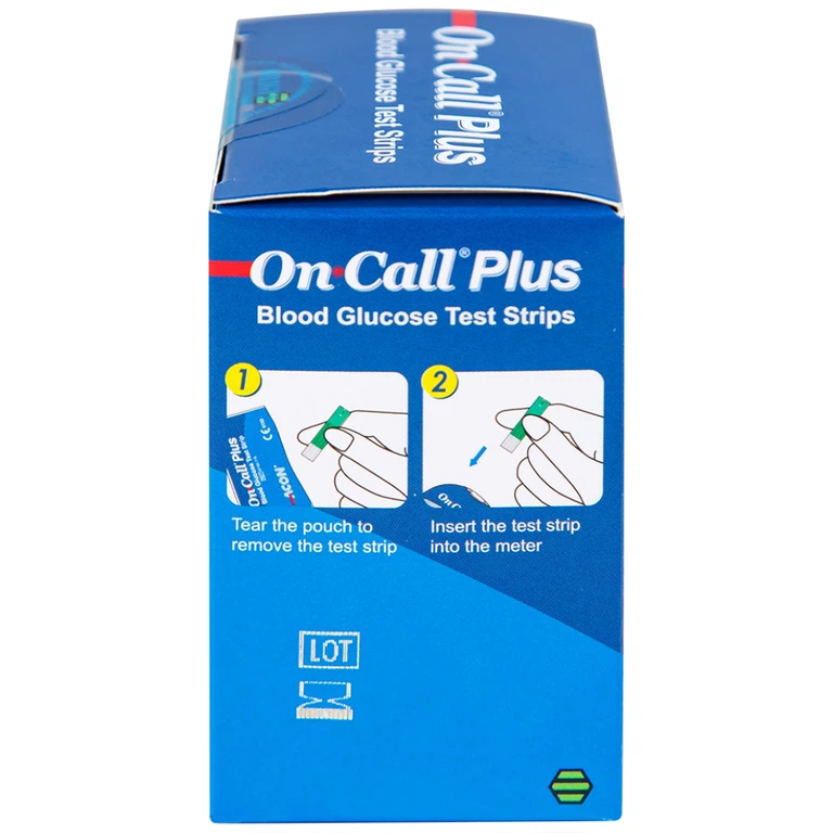 Que thử đường huyết On Call Plus (25 cái)