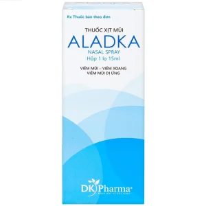 Thuốc xịt mũi Aladka điều trị viêm mũi, viêm xoang, viêm mũi dị ứng (15ml)