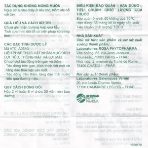 Thuốc Chophytol Phyto thông mật, lợi mật (6 vỉ x 30 viên)