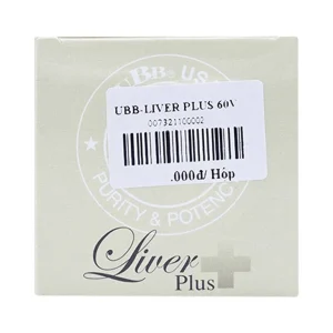 Viên uống Liver Plus UBB tăng cường chức năng gan, bảo vệ tế bào gan (60 viên)