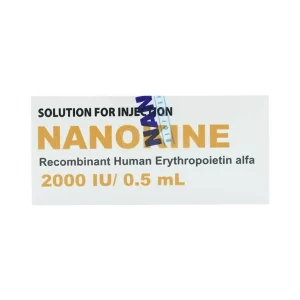 Thuốc tiêm Nanokine 2000IU/0.5ml Nonagen điều trị thiếu máu