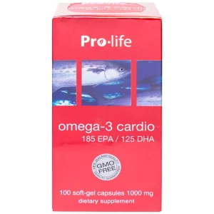 Viên uống Omega-3 Cardio New Zealand Nutritionals hỗ trợ giảm Triglycerid và Cholesterol dư trong máu (100 viên)