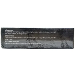 Viên uống Rocket + Sao Thái Dương giúp bổ thận dương, tăng cường sinh lực (3 vỉ x 15 viên)