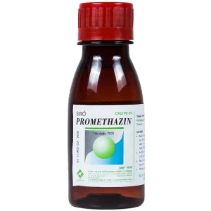 Siro Promethazin Vidipha điều trị mày đay, phù mạch, viêm mũi dị ứng (90ml)
