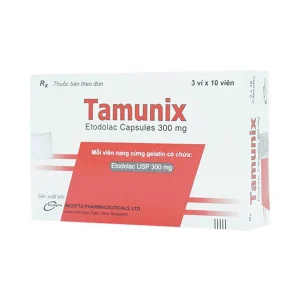 Thuốc Tamunix 300mg Incepta điều trị viêm xương khớp (3 vỉ x 10 viên)
