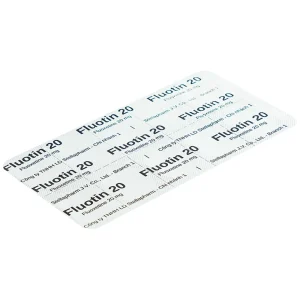 Thuốc Fluotin 20 Stella điều trị trầm cảm, rối loạn xung lực cưỡng bức ám ảnh (2 vỉ x 10 viên)