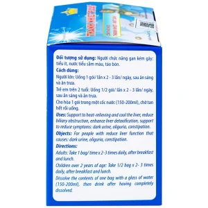 Cốm thảo mộc Thanh Nhiệt Plus Kingphar thanh nhiệt, mát gan (6 gói x 7g)