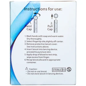 Kim lấy máu Linkfar Lancets 28g hỗ trợ lấy máu (100 cái)