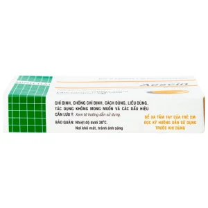 Thuốc Aescin 20mg điều trị thiểu năng tĩnh mạch mãn tính, giãn tĩnh mạch chân, trĩ (3 vỉ x 30 viên)
