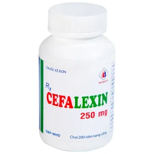 Thuốc Cefalexin 250mg Domexco điều trị nhiễm khuẩn (200 viên)