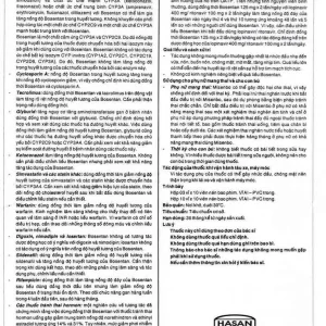 Viên nén Misenbo 62,5 Hasan điều trị tăng huyết áp động mạch phổi (3 vỉ x 10 viên)