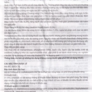 Bột pha hỗn dịch uống Pricefil 250mg/5ml Vianex điều trị nhiễm khuẩn đường hô hấp (30ml)