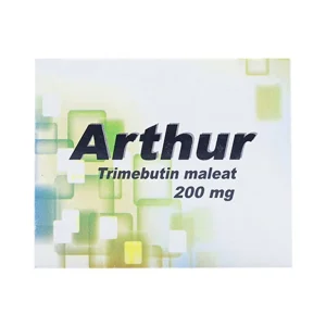Thuốc Arthur 200mg Davi Pharm điều trị triệu chứng đau do rối loạn tiêu hoá, đường mật (10 vỉ x 10 viên)