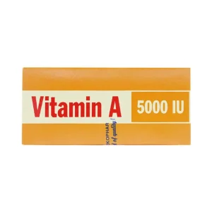 Thuốc Vitamin A 5000 IU Mekophar điều trị thiếu Vitamin A, bổ sung cho người bệnh gan (10 vỉ x 10 viên)