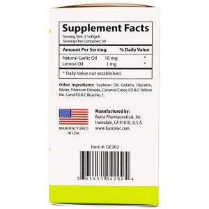 Viên tinh dầu tỏi Garlic Essential Oil UBB hỗ trợ ngừa cảm cúm, ăn không tiêu (100 viên)