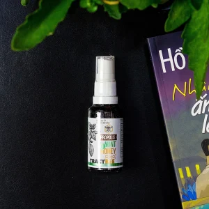 Keo ong xanh Tracybee Propolis Mint & Honey vị bạc hà giúp giảm đau, viêm họng, ho do nhiễm khuẩn (30ml)