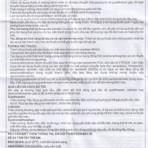 Thuốc Cidetuss Imexpharm điều trị các trường hợp ho (10 vỉ x 10 viên)