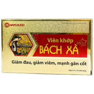 Viên khớp Bách Xà giảm đau, giảm viêm, mạnh gân cốt (3 vỉ x 10 viên)