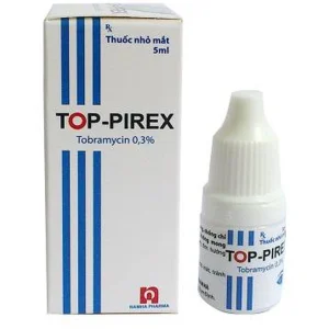 Thuốc nhỏ mắt Top-Pirex Nam Hà điều trị nhiễm khuẩn mắt (5ml)