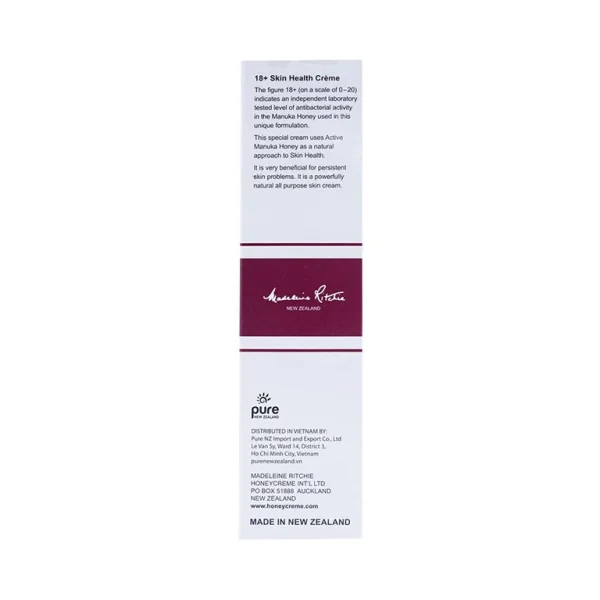 Kem 18+ Active Manuka Honey And Propolis Skin Health Crème dưỡng ẩm, giảm kích ứng da, viêm da (40ml)