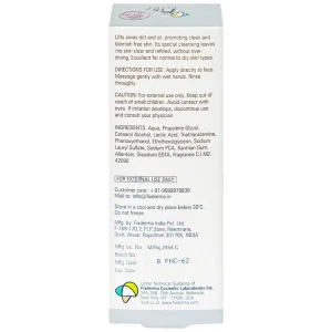 Sữa rửa mặt Fixderma Non Drying Cleanser làm sạch sâu bụi bẩn, dầu nhờn và vi khuẩn (60g)