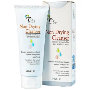 Sữa rửa mặt Fixderma Non Drying Cleanser làm sạch sâu bụi bẩn, dầu nhờn và vi khuẩn (60g)