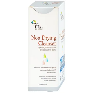 Sữa rửa mặt Fixderma Non Drying Cleanser làm sạch sâu bụi bẩn, dầu nhờn và vi khuẩn (60g)