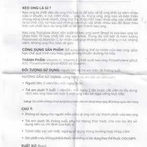 Viên uống Keo Ong Xanh Propolis Tracybee bổ sung kháng thể tự nhiên của keo ong (30 viên)