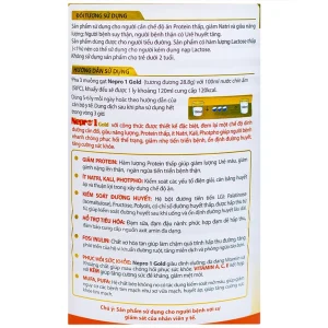 Sữa bột Nepro 1 Gold VitaDairy bổ sung dinh dưỡng giảm protein dành cho người bệnh đái tháo đường (400g)