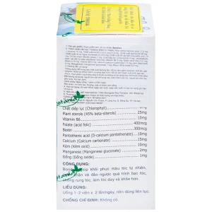 Viên uống BoniHair Botania bổ sung các chất nuôi dưỡng tóc (30 viên)