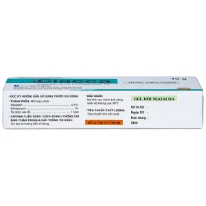 Gel bôi ngoài da Ciacca Davipharm điều trị tình trạng da bị mụn trứng cá nhẹ đến vừa (10g)