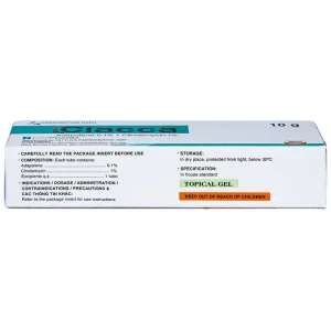 Gel bôi ngoài da Ciacca Davipharm điều trị tình trạng da bị mụn trứng cá nhẹ đến vừa (10g)