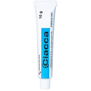 Gel bôi ngoài da Ciacca Davipharm điều trị tình trạng da bị mụn trứng cá nhẹ đến vừa (10g)