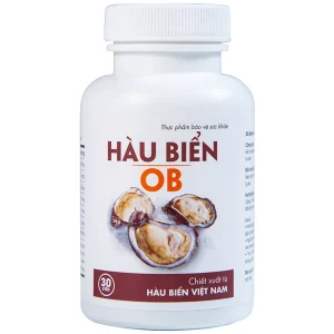 Tinh chất hàu biển OB Phil Inter Pharma hỗ trợ tăng cường sinh lực, cải thiện sinh lý nam (30 viên)