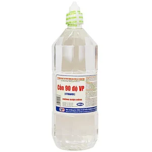 Cồn 90 độ Vĩnh Phúc tiệt trùng các dụng cụ y tế (1000ml)