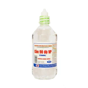 Cồn 90 độ Vĩnh Phúc tiệt trùng các dụng cụ y tế (500ml)