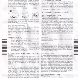 Thuốc Amoksiklav Quick Tabs 625mg Lek điều trị nhiễm khuẩn (7 vỉ x 2 viên)