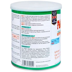 Sữa bột Nepro 1 VitaDairy bổ sung dinh dưỡng giảm protein dành cho người bệnh thận (400g)