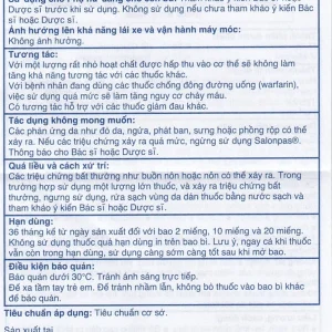 Cao dán Salonpas Hisamitsu giảm đau vai, đau lưng, đau cơ (2 gói x 10 miếng)