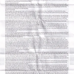 Thuốc Singulair 10mg MSD điều trị hen phế quản mạn tính (2 vỉ x 14 viên)