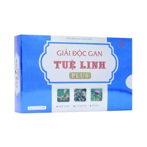 Viên uống Tuệ Linh Plus tăng cường chức năng giải độc gan (3 vỉ x 10 viên)