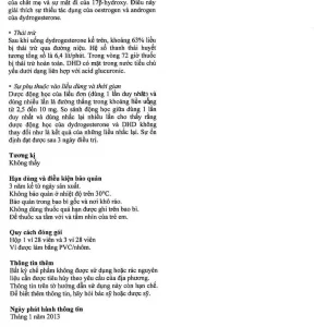 Thuốc Femoston Conti 1mg/5mg Abbott điều trị thiếu hụt estrogen (1 vỉ x 28 viên)