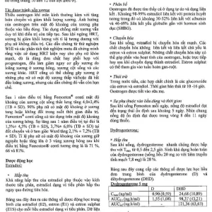 Thuốc Femoston Conti 1mg/5mg Abbott điều trị thiếu hụt estrogen (1 vỉ x 28 viên)