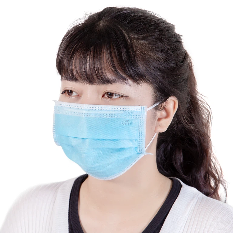 Khẩu trang y tế Thiên Thủy 4 lớp hỗ trợ ngăn khói, bụi, kháng khuẩn (50 cái)