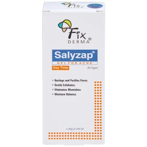 Gel Fixderma Salyzap Day Time giảm mụn, ngăn ngừa hình thành nhân mụn mới (20g)