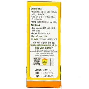 Siro Laroxen HVQY giúp an thần ngủ ngon giấc (100ml)