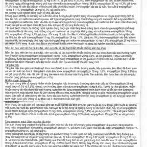 Viên nén Jardiance 25mg Boehringer điều trị đái tháo đường típ 2 (3 vỉ x 10 viên)